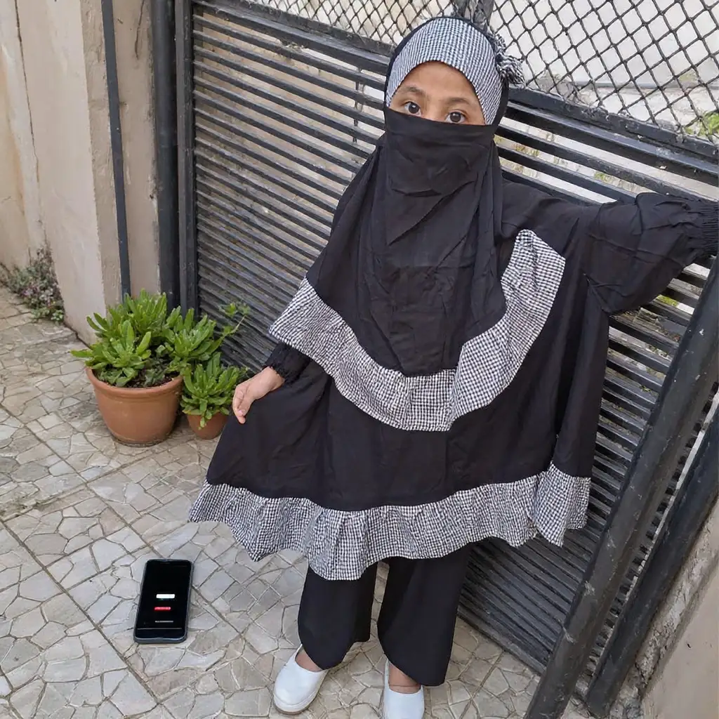 Kids Lilen Khimar Set KCK133